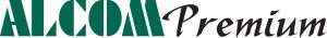ALCOM Premium logo - Green-BLACK